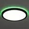 CL738241EL Бейсик Лайн Черный Св-к с пультом LED+RGB 30W