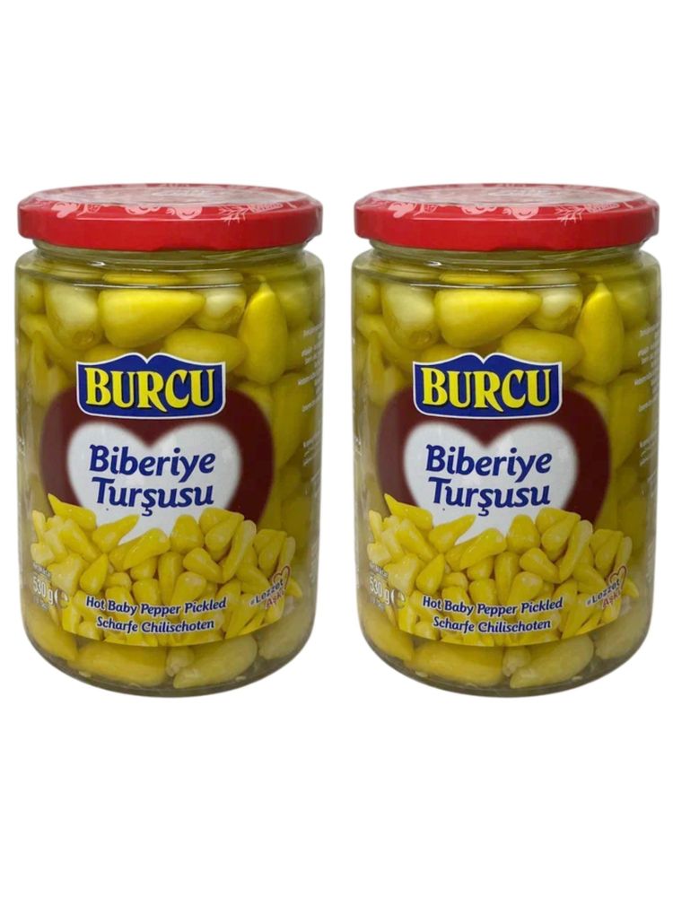 Острые перцы Burcu Biberiye Tursusu 530 г x 2 шт
