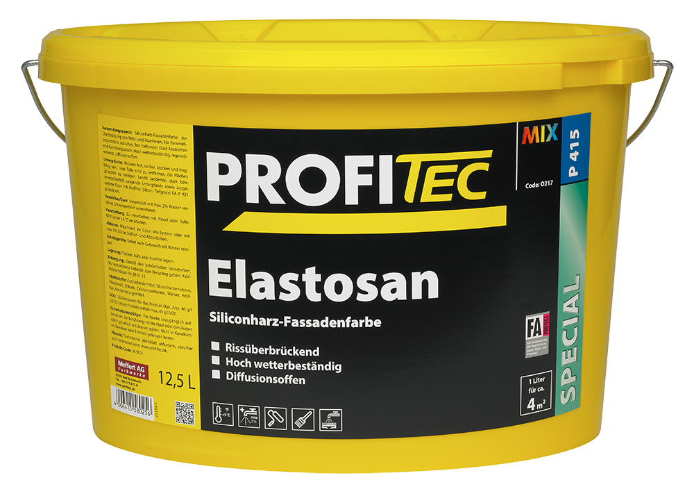 Фасадная краска ProfiTec Elastosan P415