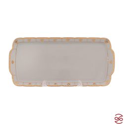 Поднос 36 см Менуэт Золотой орнамент