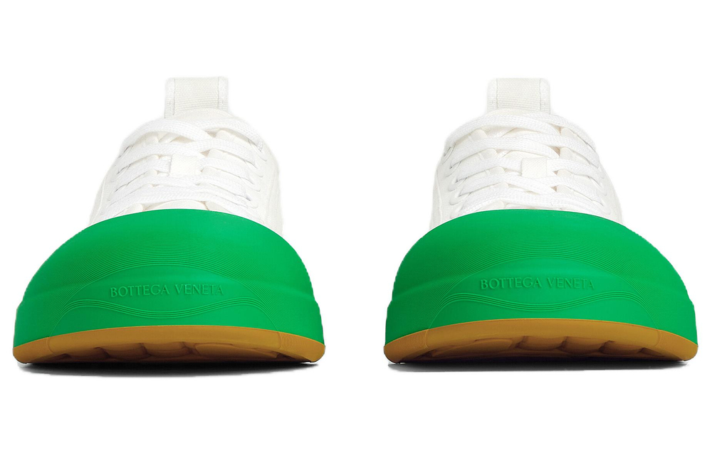 Bottega Veneta Vulcan Low top Stylish Skateboarding Shoes Men"s White