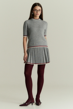 Джемпер с коротким рукавом GIA