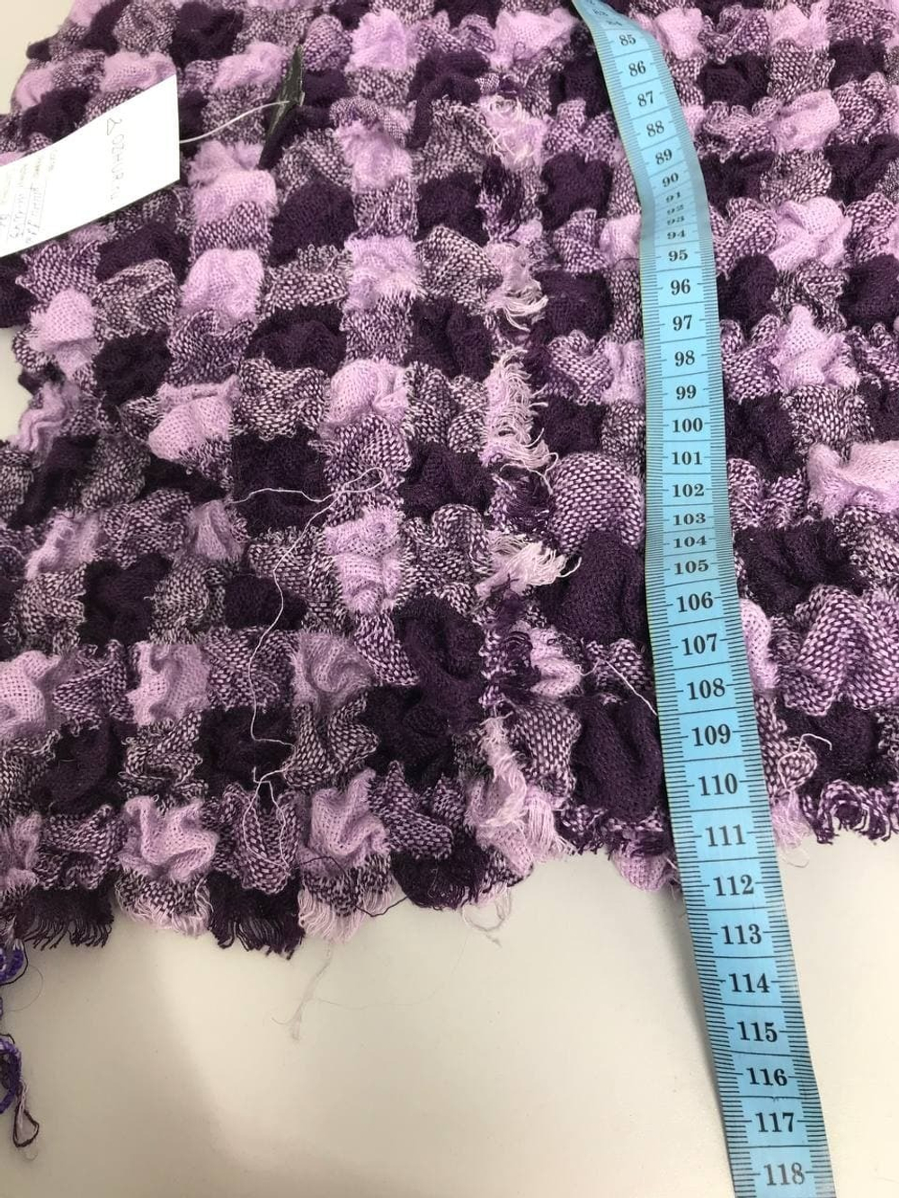 Шарф объемный