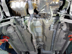 Защита картера и КПП Sheriff для Opel Agila (A) 2000-2007 арт.16.0643