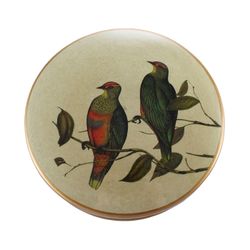 Шкатулка круглая "Соловьиная песня"