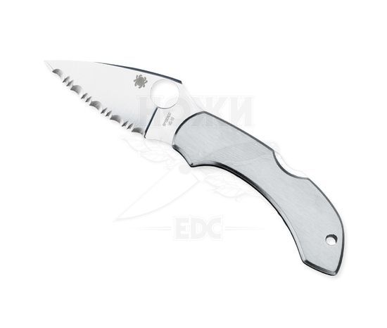 Складной нож Spyderco Dragonfly 2 C28S c клинком из стали VG-10, рукоять Stainless Steel