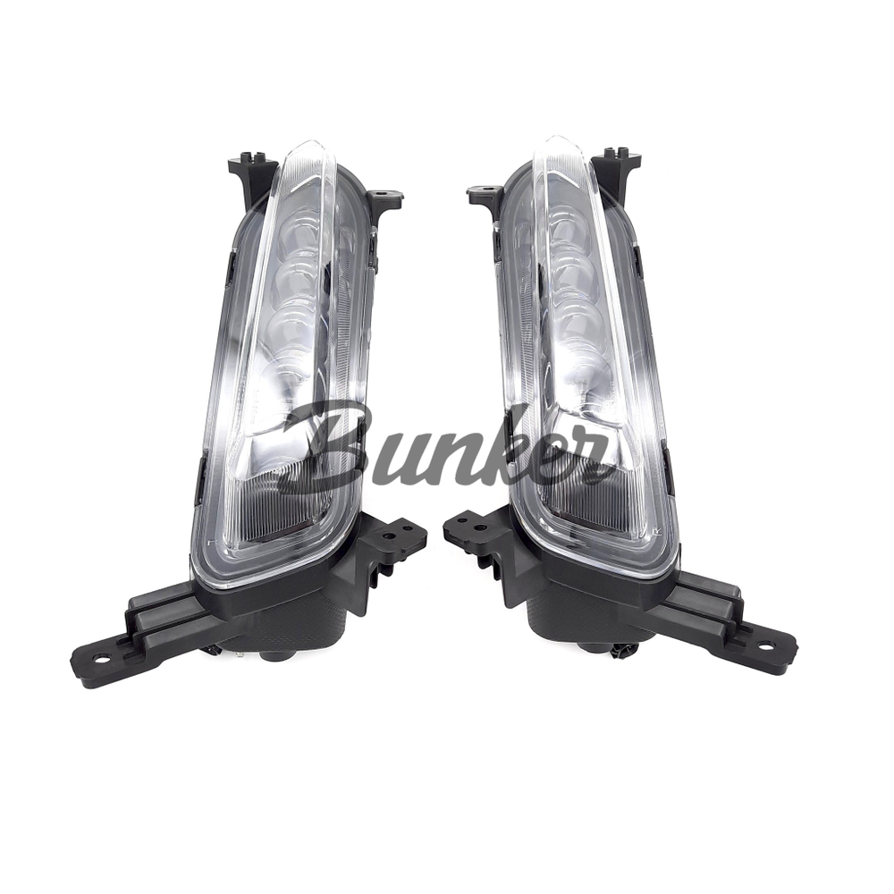 LED ПТФ Salman Hyundai Solaris 17-20г.с функцией ДХО,60W