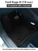 Автомобильные коврики ЭВА с бортами для Ford Kuga III (19-н.в.)