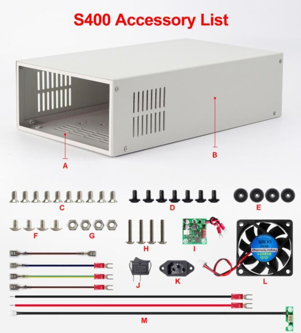 Корпус S-400+ для блока питания