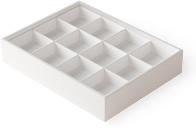 Планшет Альфа/3 серия/приподнятое дно/12 ячеек 03 (48х48 мм.)