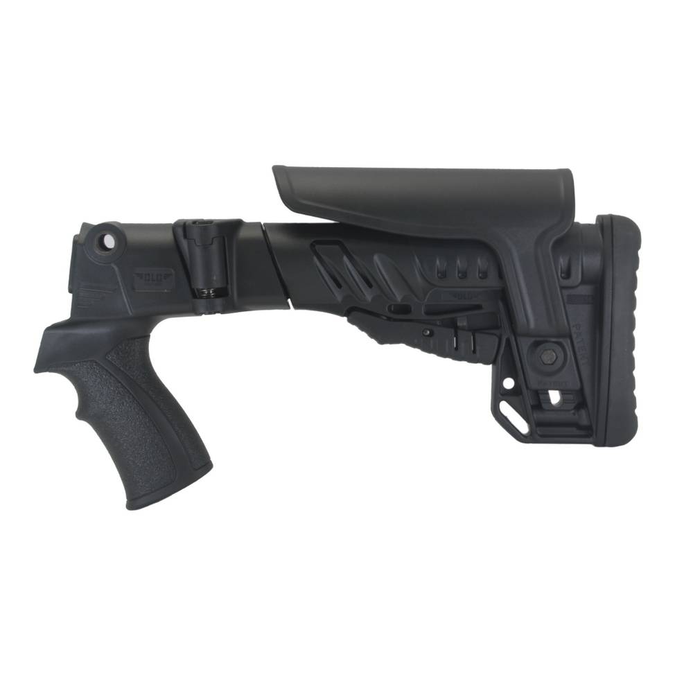 Телескопический приклад Бекас 12, 16, DLG Tactical. Черный