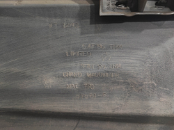 Бампер задний Jeep Grand Cherokee (ZJ) 92-98 Б/У Оригинал 55032692