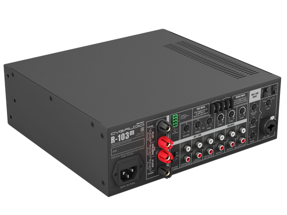 CVGAUDIO R-103m профессиональный 2-х канальный стереофонический усилитель