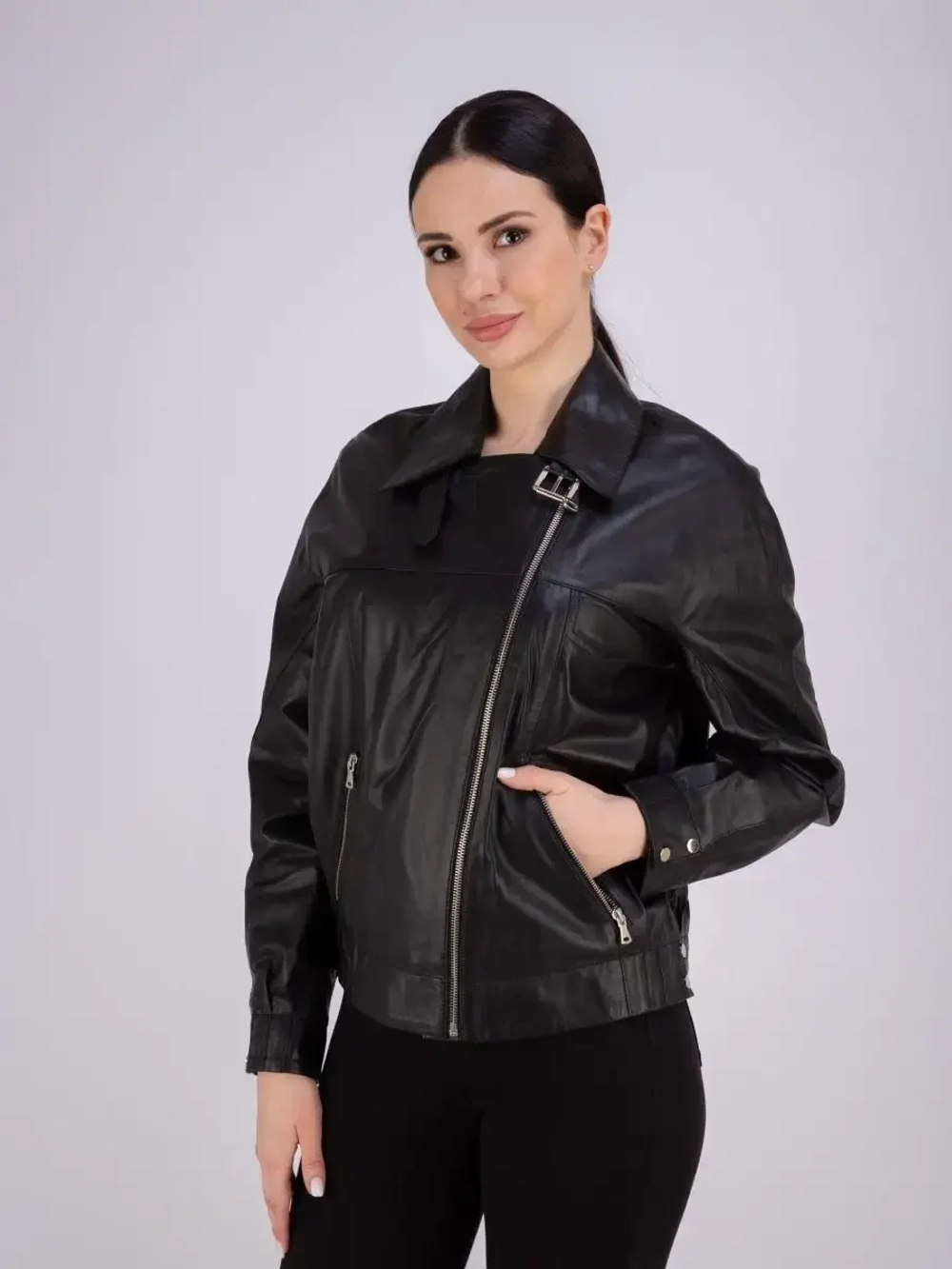 Куртка женская из натуральной кожи Турция