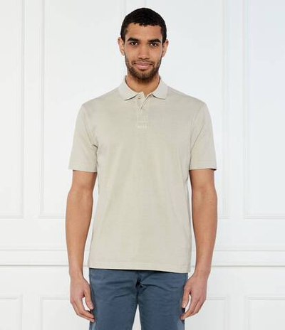 Поло Pe__Dye BOSS ORANGE - бежевый(50519740)