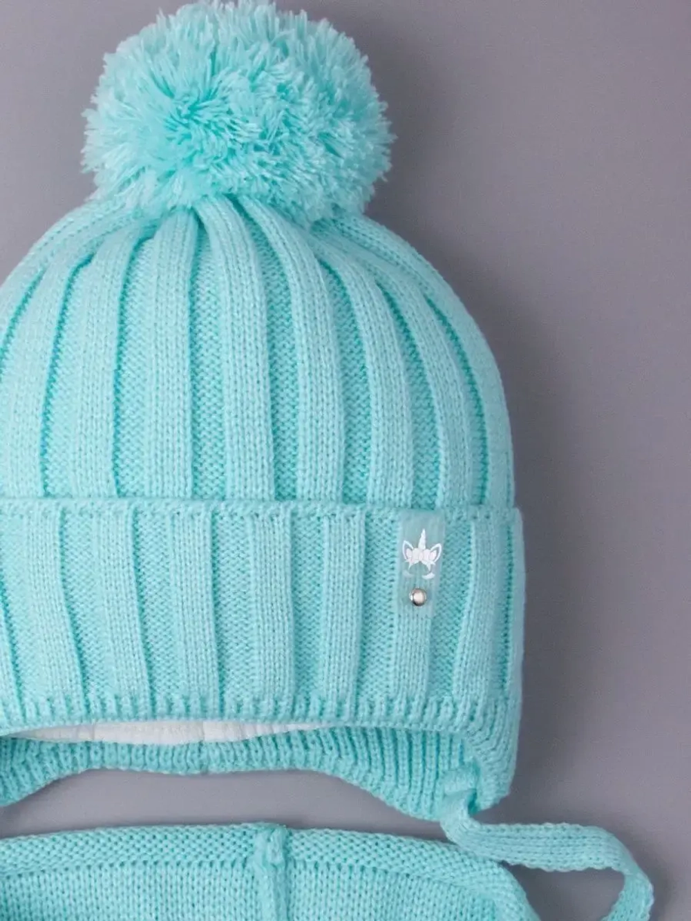 Шапка для девочек осенняя и снуд