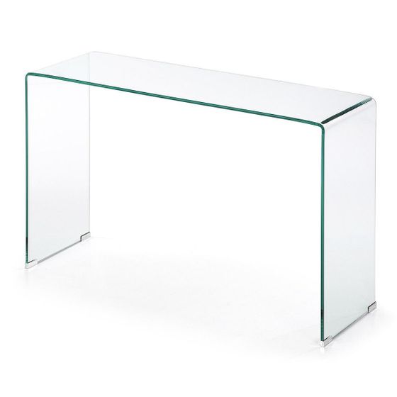 Консольный стол Burano из закаленного стекла | La Forma | Испания | Купить в Hallberg.ru