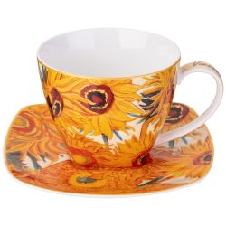 ЧАЙНЫЙ НАБОР LEFARD "ART COLLECTION" (В. ВАН ГОГ) НА 2 ПЕР. 4 ПР. 250 МЛ (КОР=12НАБ.)
