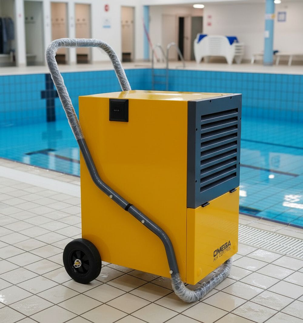 Осушитель воздуха DH 752 Omega Air Control профессиональный - [до 52 л. за сутки / для S≈100 м²]