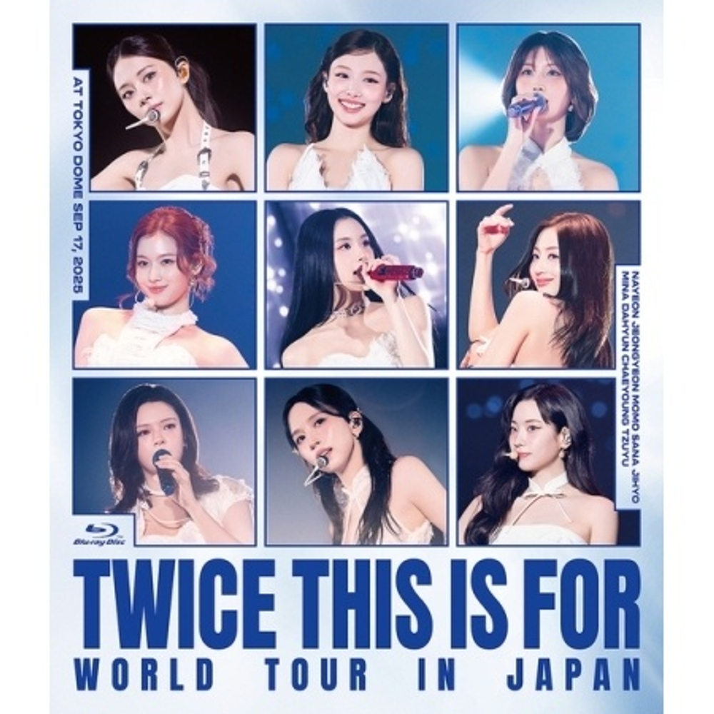 (ПРЕДЗАКАЗ) видео TWICE - THIS IS FOR WORLD TOUR IN JAPAN BLU-RAY REGULAR EDITION