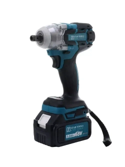 Набор электроинструментов 4В1 УШМ(Болгарка), Шуруповерт(Дрель), Гайковерт, Перфоратор Кейс 4АКБ