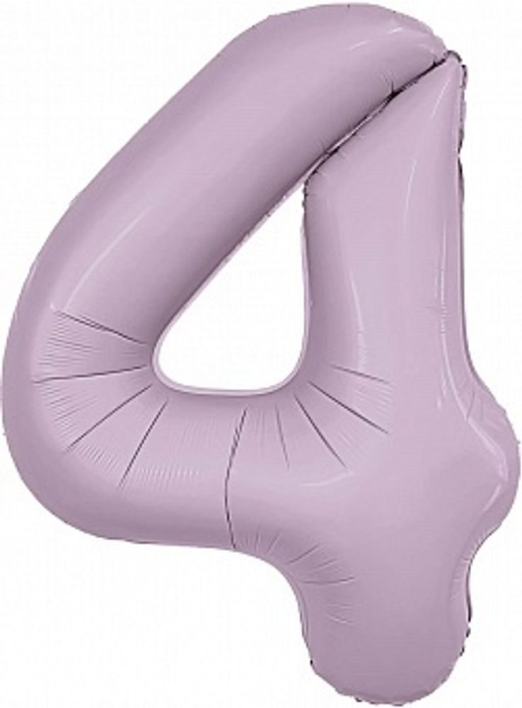Р Цифра 4 Slim Орхидея (40&#39;&#39;/102 см)