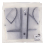 Дождевик с капюшоном, розовый, размер S