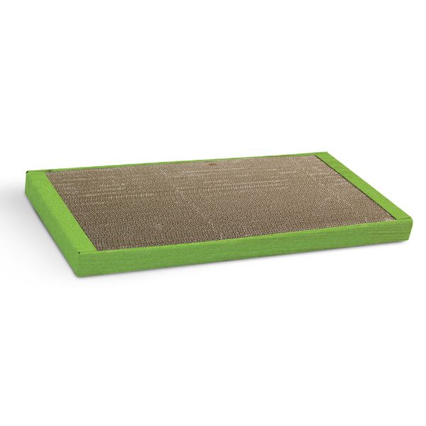 Когтеточка-лежанка из гофрокартона 