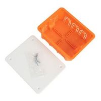 Коробка распределительная встраиваемая TDM 120х92х45 мм для сплошных стен