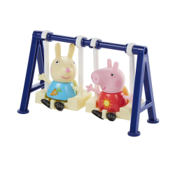 Hasbro Свинка Пеппа - Набор игровой площадки + 2 фигурки / артикул   F2189 F2217  / GTIN 5010993849284