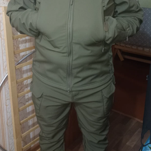 Костюм тактический утепленный Softshell Олива