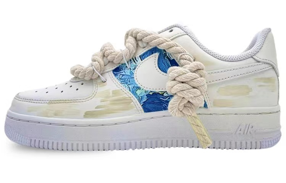 Кроссовки Nike Air Force 1 '07 "Triple White" Wmns (Женская размерная сетка)