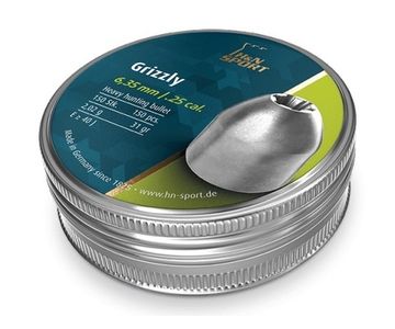 Пули H&N Grizzly 6,35 мм, 2,02 г (150 штук)