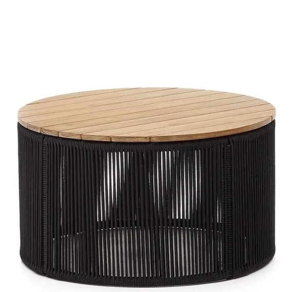 Журнальный столик Dandara Ø70х40 см черный