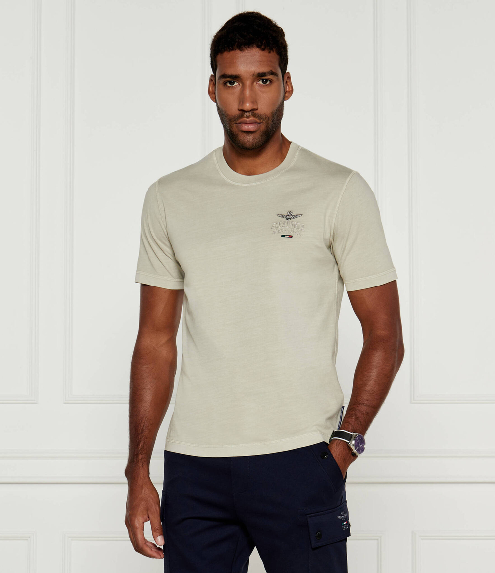Футболка Aeronautica Militare - бежевый(TS2302J652)