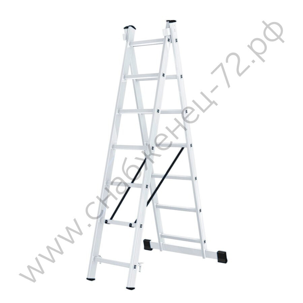 Лестница алюминиевая ВИХРЬ ЛА 2х7