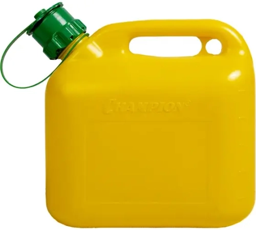 яяКанистра для ГСМ Champion (5л) с защитой от перелива