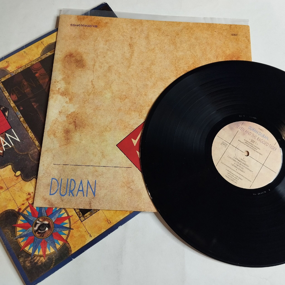 Винтажная виниловая пластинка LP Duran Duran Seven And The Ragged Tiger (France 1983)