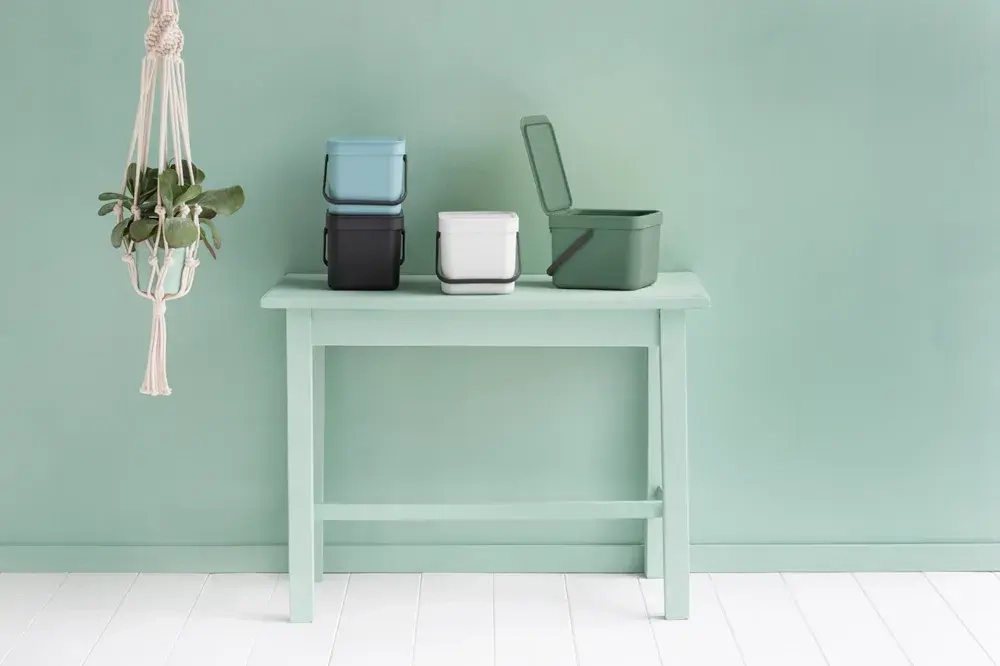 Brabantia Контейнер для сортировки мусора Sort & Go 6л, белый