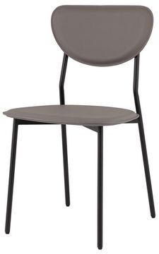 Стул обеденный Minnie серая экокожа