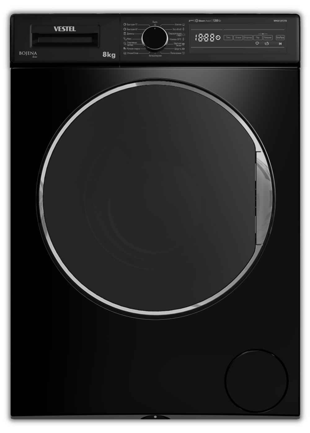 Стиральная машина с паром VESTEL Bojena WMS 8120 T2TB