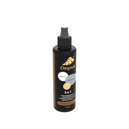 Обезжириватель-дезинфектор, жидкость для снятия липкого слоя 3 в 1 (Миндаль и Кокос) 250мл,ОПЦИЯ