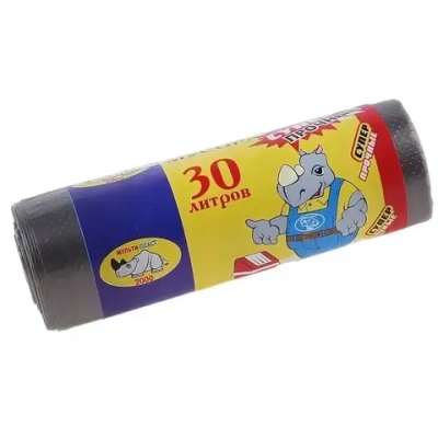 Мешки для мусора «Мультипласт» 30л 30шт/50 рулон (Р)