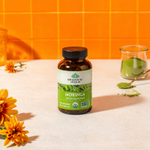 Organic India, моринга, 180 вегетарианских капсул (350 мг в 1 капсуле)
