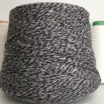 LYNX - Zegna Baruffa; 75% меринос, 10% ангора, 15% п/а; 267м/100гр; col.820017, цвет: серо-синий меланж; Есть бобинки: 107, 235 гр