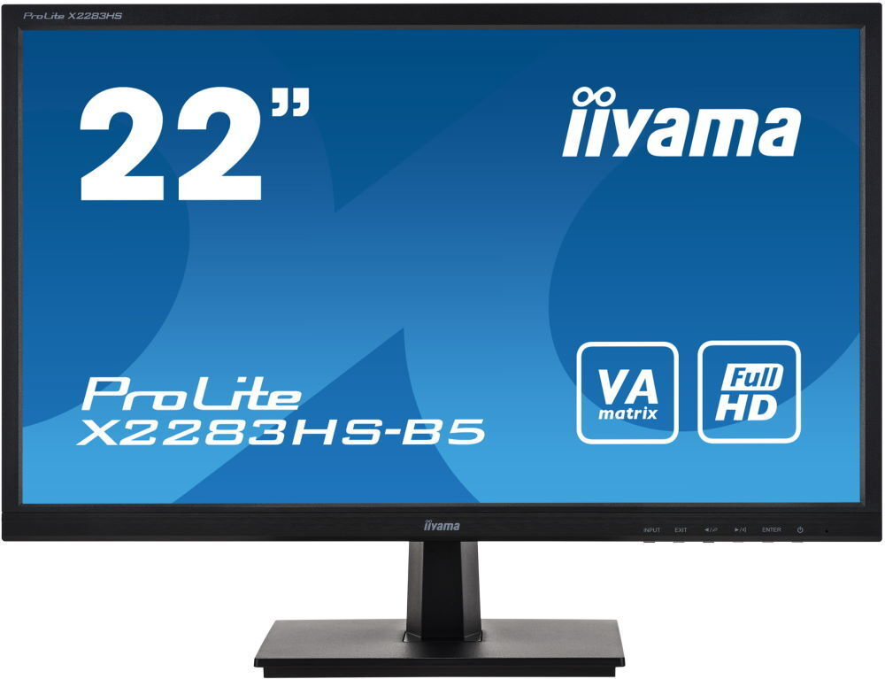 Монитор 22" Iiyama ProLite X2283HS-B5 (4948570117840)