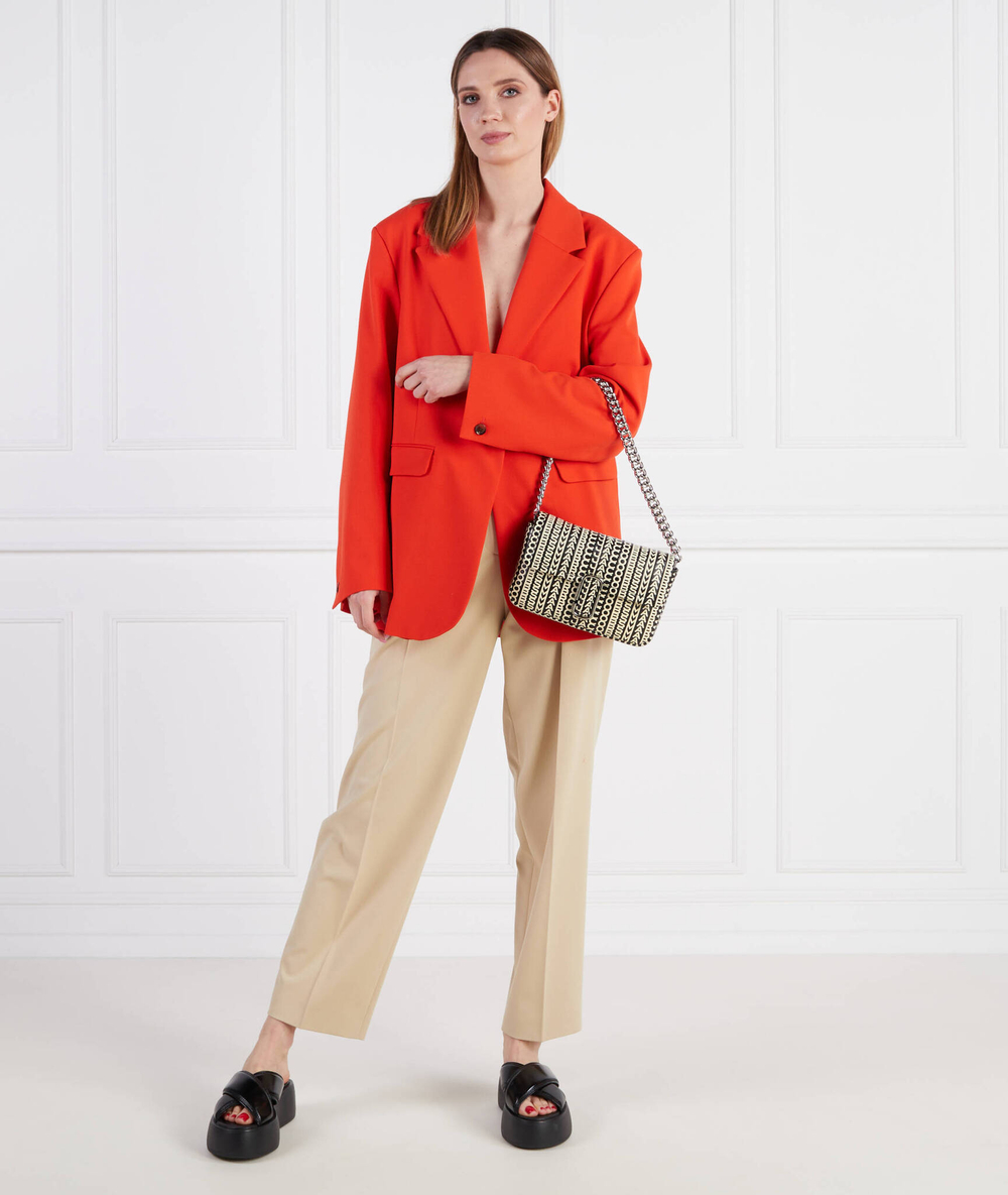 Кожаная сумка через плечо THE Monogram J MARC Marc Jacobs - черный(H955L03FA22)