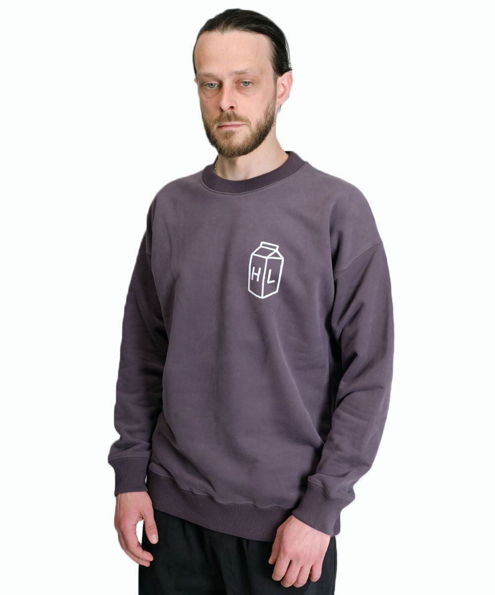 Толстовка Hardlunch Milk темно-серая