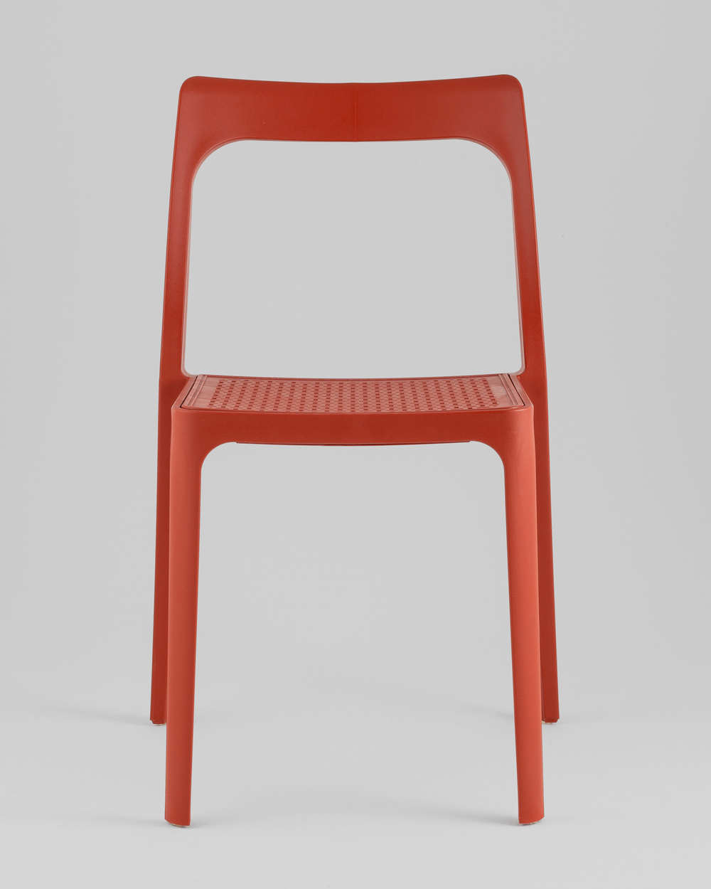Стул обеденный Marty пластиковый красный