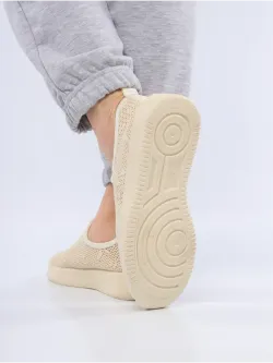 Слипоны летние текстильные